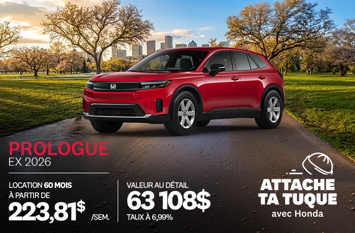 Bannière de Promotion Prologue EX 2026